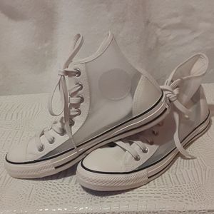 converse white mesh
